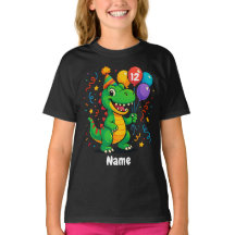 Dino de cumpleaños bonito personalizado