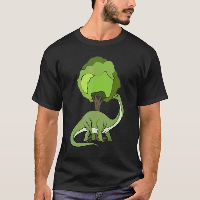 Camiseta Dino Dinosaurio - Niños - Chicas Hombres (Anverso)