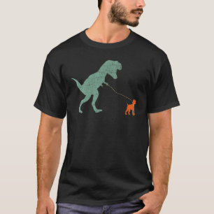 Camiseta Dino Dinosaurio Vintage Tyrannosaurus Rex & Boxer