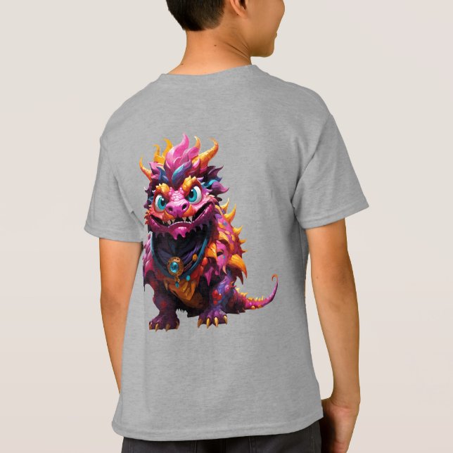 Camiseta Dino Dragon Aventure Shirt (Reverso)