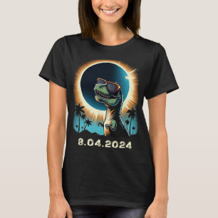 Camiseta Dino Eclipse Solar Con Gles Eclipépticos Solares