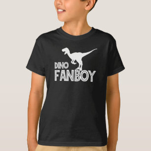 Camiseta Dino Fanboy - Dinosaur Lover T-Shirt