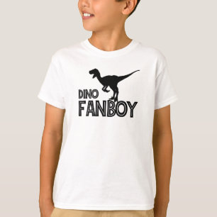 Camiseta Dino Fanboy - Dinosaur Lover T-Shirt