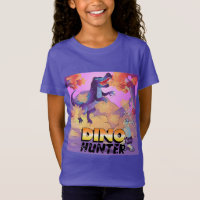 Camiseta Dino Hunter Ilustracion