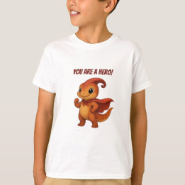 Camiseta Dino Kammli Superhero „You are a Hero“ T‑Shirt