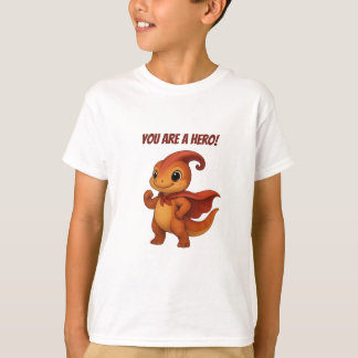 Camiseta Dino Kammli Superhero „You are a Hero“ T‑Shirt