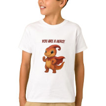 Camiseta Dino Kammli Superhéroe „Eres un héroe“