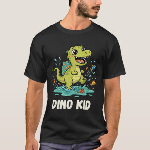 Camiseta DINO KID Spinosaurus Feliz Salpicando Agua