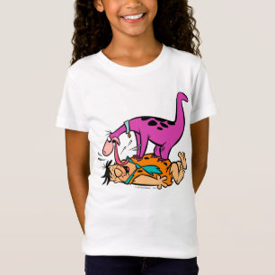 Camiseta Dino Licking Fred Flintstone