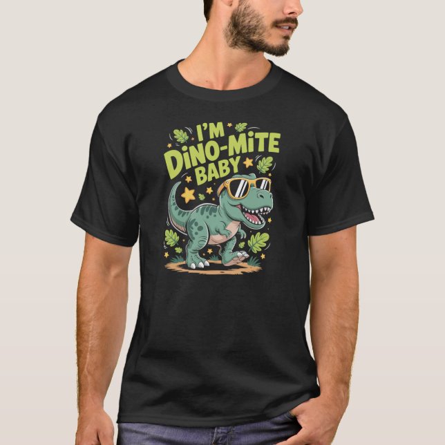 Camiseta Dino-Mite Baby Shirt (Anverso)