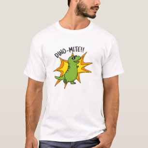 Camiseta Dino-mite Funny TRex Dinosaur Pun