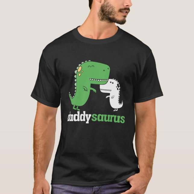 Camiseta Dino papá Dino, padre de los dinosaurios (Anverso)