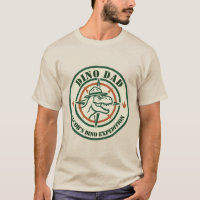 Camiseta Dino Papá, Fiesta de Cumpleaños de Dinosa