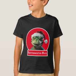 Camiseta Dino para navidades