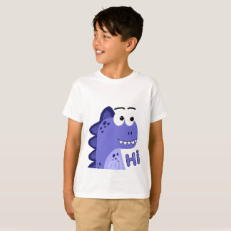 Camiseta Dino Pequeño y Divertido