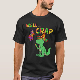 Camiseta Dino Pinata Funny Cinco De Mayo T Rex Sombrero Mex