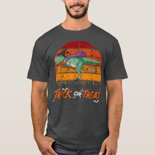 Camiseta Dino Pum Dino Trick o Trick del disfraz de Dinosau