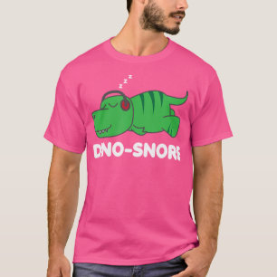Camiseta Dino Snore Pajamas Trex Auriculares Dinosaurios