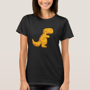 Camiseta Dino T-Rex Chicken Nugget Pattern Funny Dino Tyran
