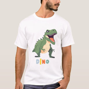 Camiseta Dino T-Shirt: Moda de diversión prehistórica