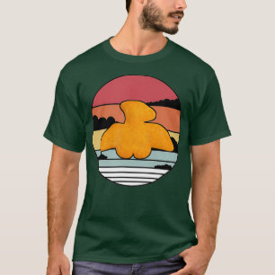Camiseta Dino terodactilo Pollo Nugget Retro Vintage