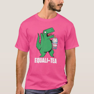 Camiseta Dino transgénero equino de té transgénero