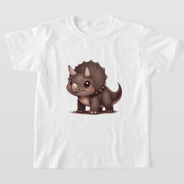 Camiseta Dino Triceratops - Colección Kammli Friends (Distribución)