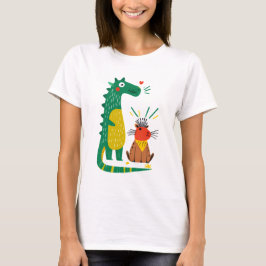 Camiseta Dino y capy