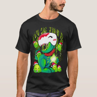 Camiseta dino y delgado