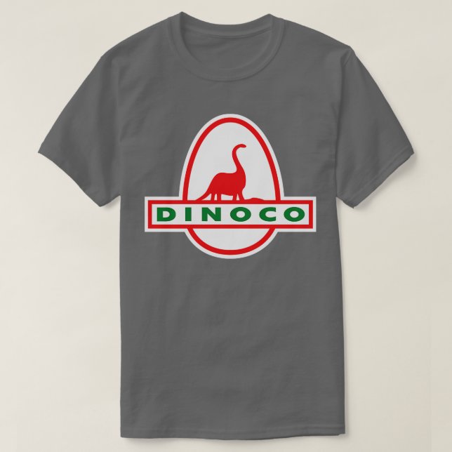Camiseta Dinoco (Diseño del anverso)