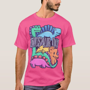 Camiseta Dinoday Dinosaur Triceratops Brachio T-Rex Birthda
