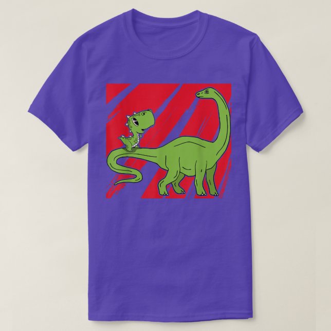 Camiseta Dinosar Dad Baby Fathers Day Guay Papa Daddy H (Diseño del anverso)