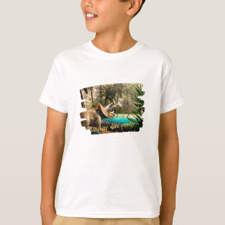 CAMISETA DINOSAUR ANIMAL CITA DISEÑOS