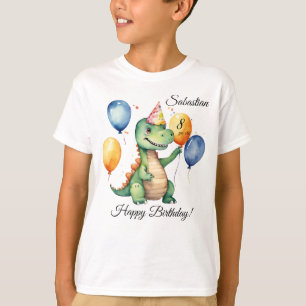 Camiseta Dinosaur Birthday Boy