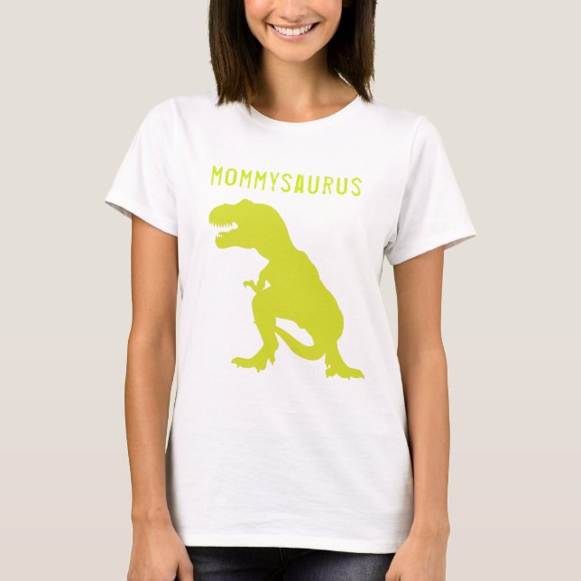 Camiseta Dinosaur Birthday Mom T-Shirt (Anverso)
