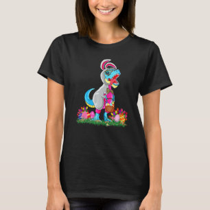 Camiseta Dinosaur Bunny Easter Basket Egt Hunt Rex Toddler