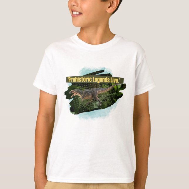 CAMISETA DINOSAUR CITA DISEÑOS (Anverso)