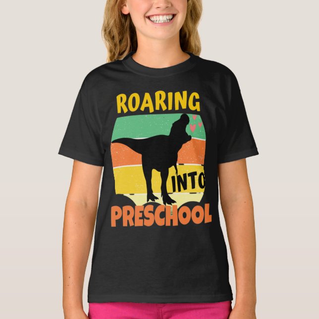 Camiseta DINOSAUR DE Guay - ROARRANDO A LA PREESCUELA (Anverso)