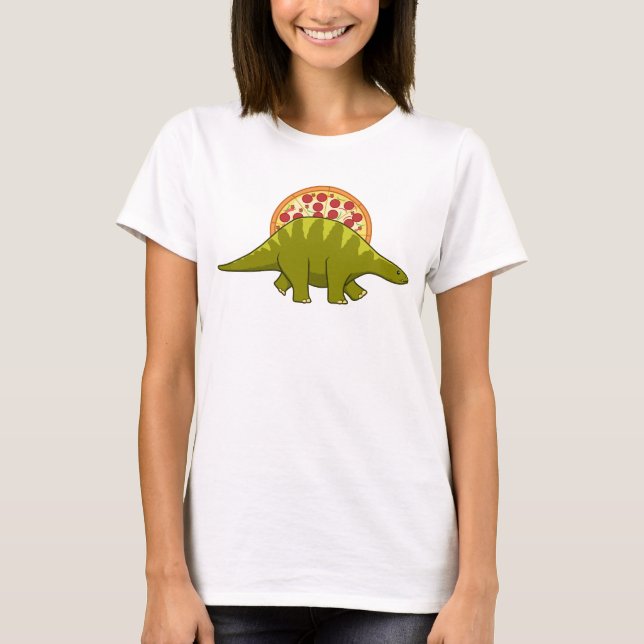 Camiseta Dinosaur de Pizza (Anverso)
