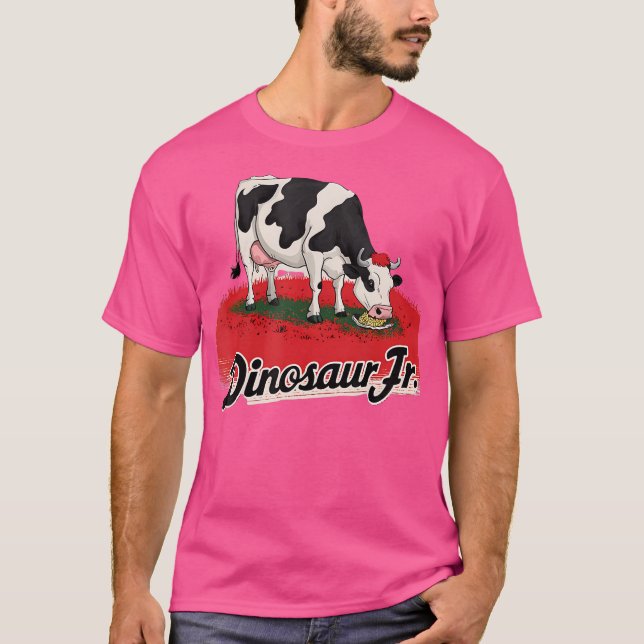 Camiseta Dinosaur Jr. Cow Funny (Anverso)