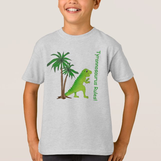 Camiseta Dinosaur Land Cute Dino (Anverso)