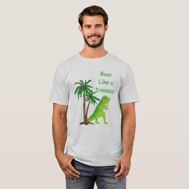 Camiseta Dinosaur Land Cute Dino (Anverso completo)