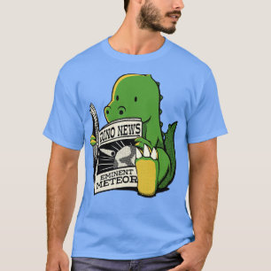 Camiseta Dinosaur Meteor News de Tobe Fonseca