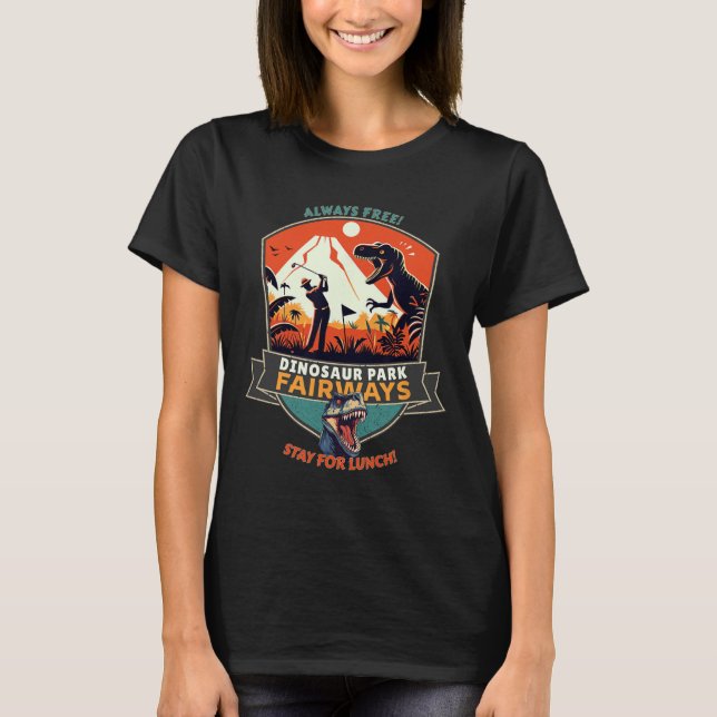 Camiseta Dinosaur Park Fairways  (Anverso)