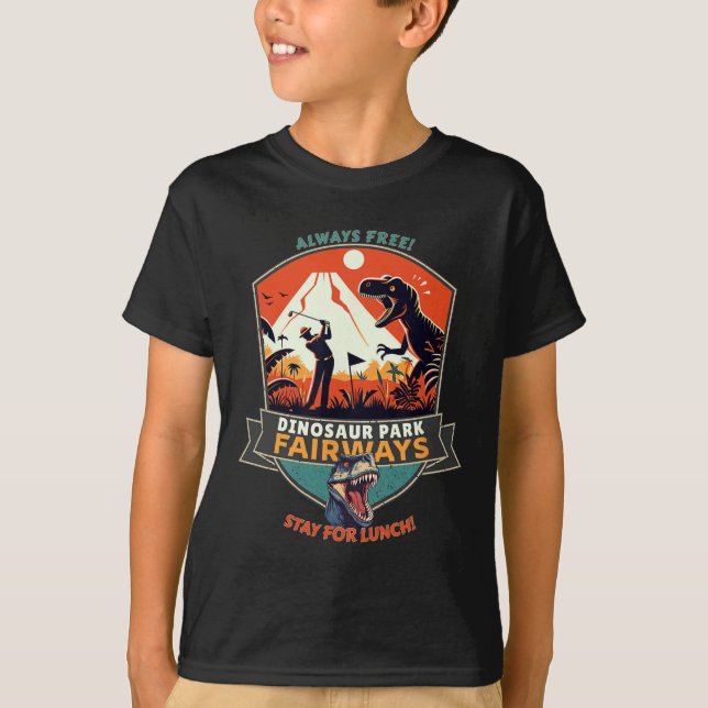 Camiseta Dinosaur Park Fairways  (Anverso)