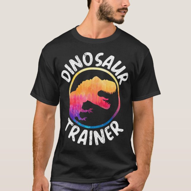 Camiseta Dinosaur Paw Dino Trainer Halloween Costueve Retro (Anverso)