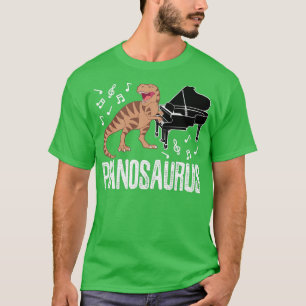 Camiseta Dinosaur Piano Pianosauro