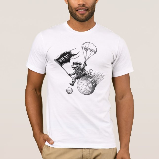 Camiseta Dinosaur Pirates Meteor Bingo (Anverso)