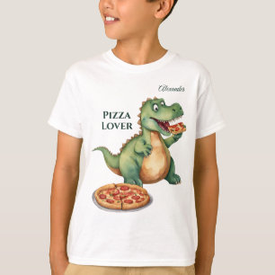 Camiseta Dinosaur Pizza Lover
