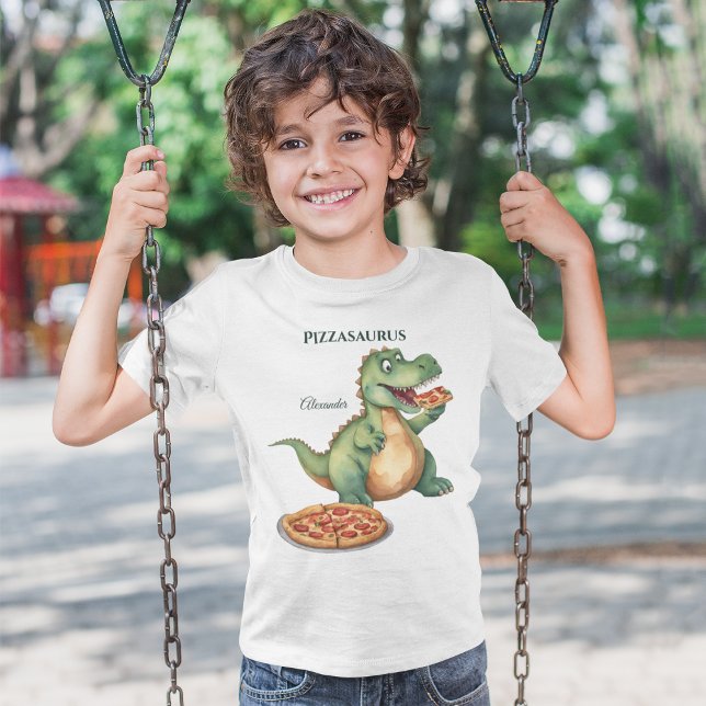 Camiseta Dinosaur Pizzasauro (Subido por el creador)